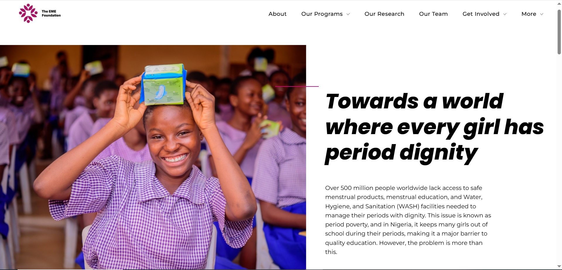 The EME Foundation project preview