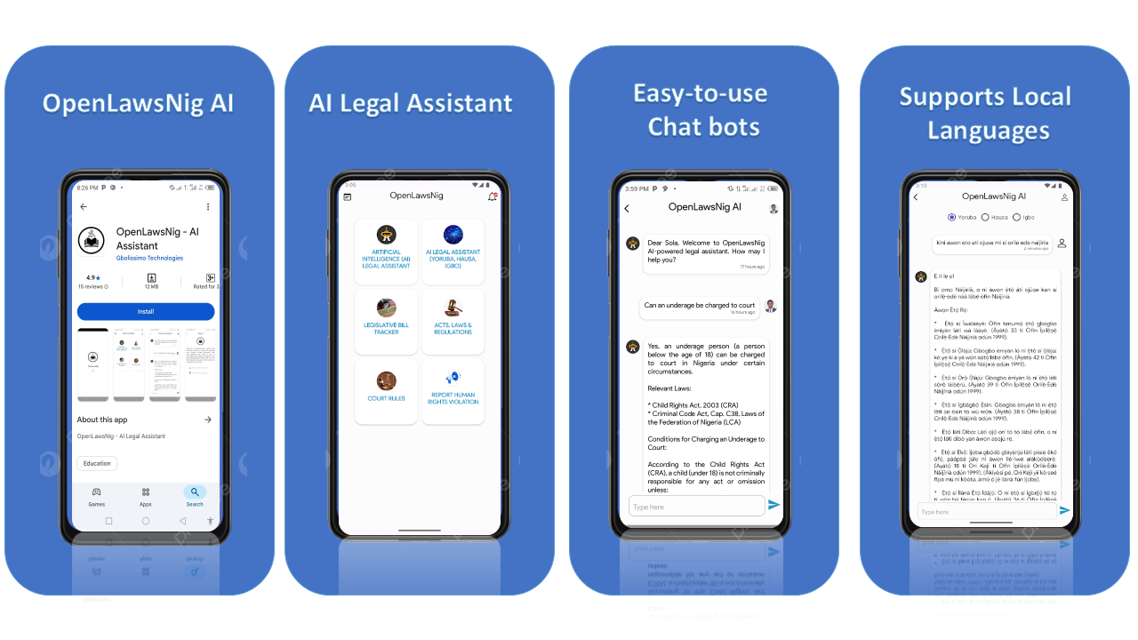 OpenLawsNig AI preview